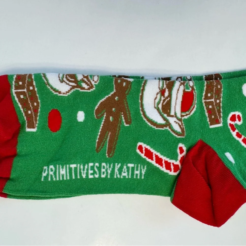 Primitives by Kathy These Are My Ugly Christmas Socks Holiday Red Green NWOT New